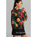 Chaqueta floral para mujeres al por mayor